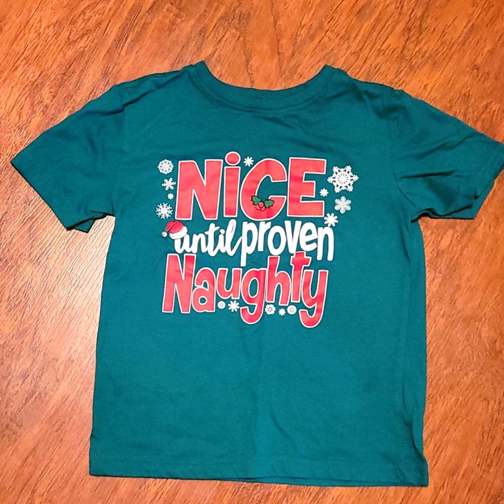 Christmas t-shirt XS(4-5)